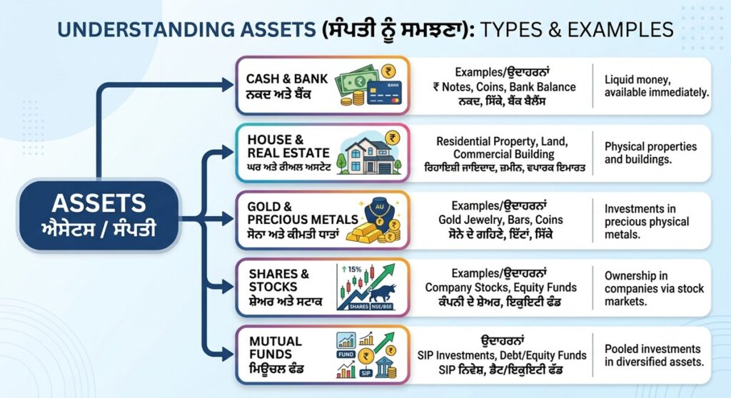 Types and Examples of Assets